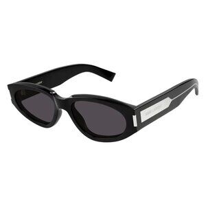 NEW SAINT LAURENT SUNGLASSES, SL618 001 BLACK WOMEN EYEWEAR SL 618 001